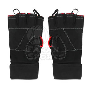 Venta al por mayor de guantes de entrenamiento de cuero transpirable logotipo personalizado Fitness neopreno guantes de levantamiento de pesas para los deportes - Product Image 6