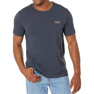 T-shirt pour homme en coton biologique tendance 2024, imprimé à l'écran, 220 GSM, manches courtes, grande taille, respirant, anti-boulochage, écologique - Product Image 3