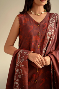 Robe de soirée pour femmes, dernier design, pièce haut de gamme, costumes légers, dentelle à paillettes, broderie, franges, coupe trapèze, longueur genou - Product Image 3