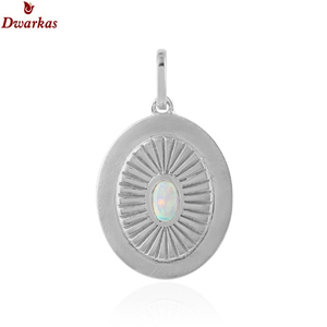 Top selling classic S925 sterling silver <b>Opal</b> synthetic gemstone pendant <b>necklace</b> wholesale high quality <b>necklace</b> jewelry - Product Image 1