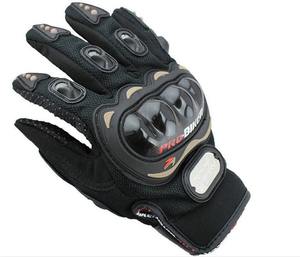 Guantes Profesionales Transpirables de Alta Calidad en Venta, Guantes de Motocicleta de Cuero Negro de Protección Personalizada para Motociclistas, Pakistán - Product Image 3