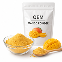 Groothandel Natuurlijk Mango Poeder Mango Fruit Poeder Voedingsmiddelenkwaliteit Drank Bakken OEM ODM Private Label Bulk Fabriek Leverancier