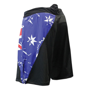 Short MMA élégant sublimé Short de style jean Short de combat d'entraînement Polyester Sublimation Imprimé Ajoutez votre étiquette personnalisée - Product Image 6