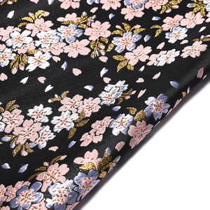 Yili Phụ Nữ Ăn Mặc Vàng Bọc Vải Chủ Đề Jacquard Cho Quần Áo May Hoa Chất Lượng Cao 75D 135gsm Jacquard Thổ Cẩm - Product Image 4