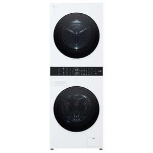 Lavasciuga 12 + 10 Kg WASHTOWER WT1210WWF AI DD Blanco y Negro clase AC 1400 giri/min (60x66x165,5cm) - Product Image 1