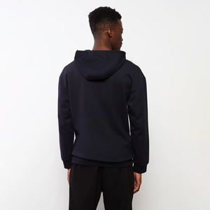 Sudadera con Capucha para Hombre, de Invierno, Tejida, a Cuadros, con Cierre, de Secado Rápido y Transpirable, Tallas Grandes, con Logotipo Personalizado, Forro Polar, Alta Calidad, MOQ Bajo - Product Image 6