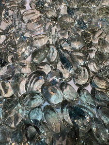 Piedra preciosa de cristal de pera suelta de amatista verde Natural de corte ovalado cóncavo de 8mm de alta calidad certificada por IGI - Product Image 4