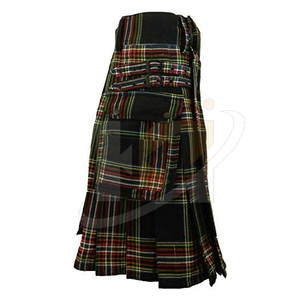Nouveau Style sur mesure hommes tartan kilts couleur unie hommes Tartan Kilts à vendre fabriqué au Pakistan hommes Tartan Kilts - Product Image 5
