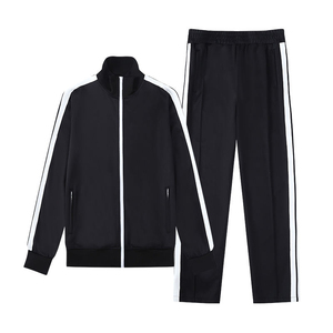 Conjunto Deportivo de Forro Polar Tejido Unisex para Invierno, 100% Algodón, Secado Rápido, Estilo Vintage, con Logotipo Personalizado para Hombre, Venta al Por Mayor - Product Image 3