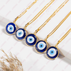 Colgante de Ojo Turco en Forma de Estrella de Grado AAA Premium, Cadena con Cristal Natural Curativo, Joyería de Meditación, Moda, Mejor Precio - Product Image 2