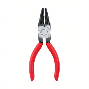 For Knipex Round Nose Pliers Black Atramentized with <b>Polished</b> Head <b>Plastic</b> Coated Handles - Product Image 3