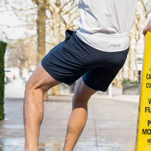 Pantalones Cortos Deportivos Casuales para Hombre, con Logotipo Personalizado, para Entrenamiento Atlético, Transpirables, de Secado Rápido, para Gimnasio, Correr, Fitness - Product Image 4