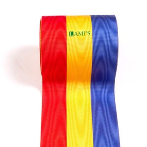 Cintas de Moire de medalla ceremonial personalizadas | Cortinas de medallas ceremoniales | Cinta de medallas rosa de marca de agua Moire - Product Image 5
