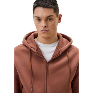 Nouveaux survêtements à fermeture éclair vierges, style décontracté, 100% polaire épais, 480 g/m², ensemble pantalon de survêtement et sweat-shirt personnalisé, prix de gros - Product Image 3