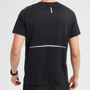 Sublimation personnalisée T-shirt col en V pour homme haute qualité 100% polyester 160/170 g/m² Stock tissu manches courtes Service du fabricant - Product Image 4