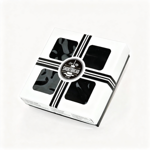 Hộp bánh quy, hộp bánh ngọt bằng bìa cứng tự dựng, gấp gọn, thân thiện với môi trường, đạt chuẩn thực phẩm, có cửa sổ, tùy chỉnh số lượng lớn - Product Image 2