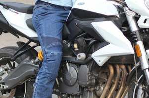 Factory Made Motorbike Jeans Pants Men Customized Jeans Pants Hip Hop Fashion Pants Men Trousers - Product Image 6