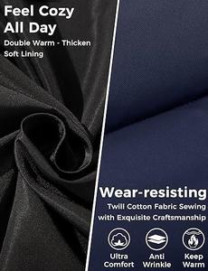 Chaqueta Acolchada Personalizada con Capucha, Impermeable, Transpirable, de Lona Recubierta, con Cuello Camisero y Cierre de Cremallera - Product Image 2