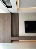 Panneau mural d'autres planches imperméable à l'eau Panneau mural creux en bois composite pour intérieur Panneau mural en bois composite WPC