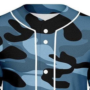 เสื้อเบสบอลแบบกลับด้านได้ ระบายอากาศ แห้งเร็ว ผลิตจากโพลีเอสเตอร์ 100% รับออกแบบตามสั่ง ผลิตในปากีสถาน ขายส่ง - Product Image 3