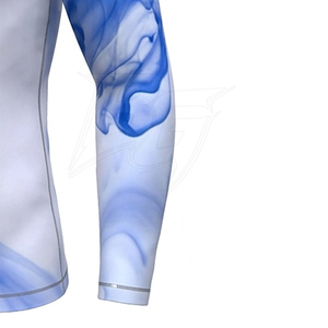 Ropa Deportiva de Primera Calidad con Logotipo Personalizado, Rashguards de MMA Transpirables de Secado Rápido, Elásticos, de Manga Larga, Spandex/Poliéster, BATTLE GEAR - Product Image 6