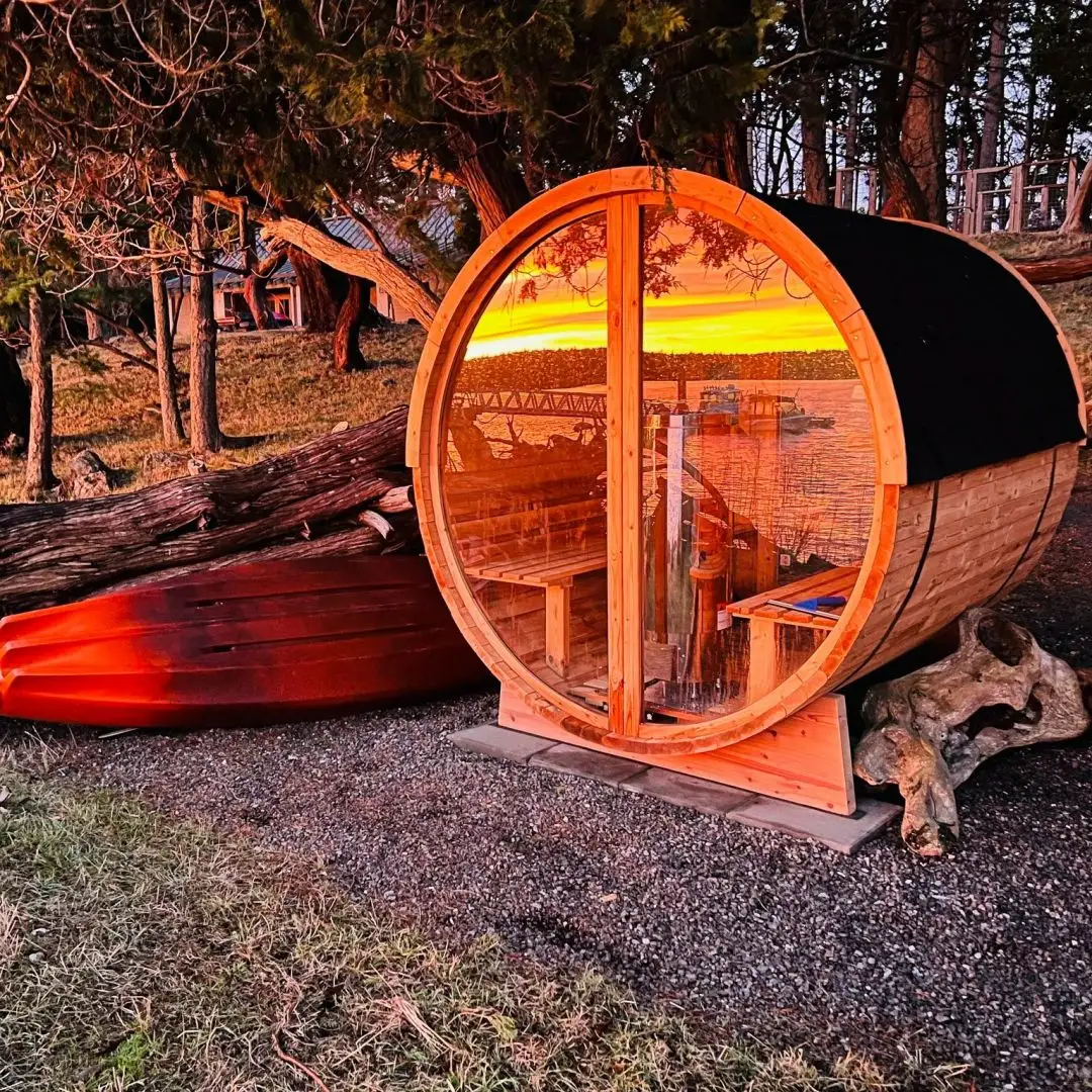 Rode Ceder Houten Vat Sauna Finse Sauna Kamer Te Koop