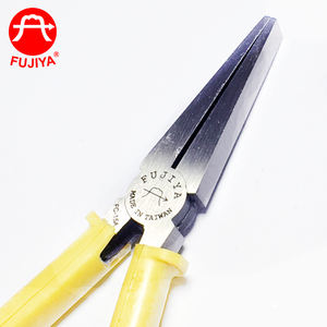 OEM Good Yield Rate Flat <b>Needle</b> <b>Nose</b> <b>Pliers</b> l S55C High Carbon Alloy Steel l Polished Surface l PVC comfort Handle l - Product Image 5