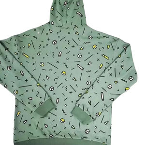 Sweats à capuche unisexes sublimés en gros, 100% coton, qualité supérieure, impression, style hivernal, OEM en vrac - Product Image 2