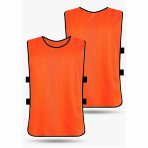 Meilleures ventes bavoirs de football gilet maille entraînement réversible sport conceptions personnalisées léger respirant séchage rapide 100% maille Polyester - Product Image 4