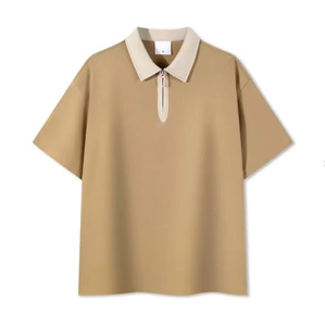 Fabricant bangladais 200g coton respirant hommes pour polo Logo brodé personnalisé motif solide anti-rides - Product Image 3