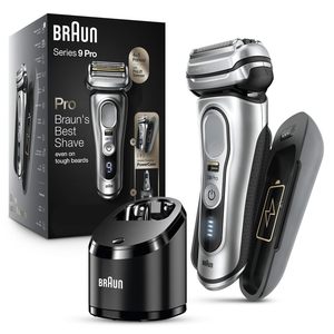 Afeitadora Eléctrica para Hombre de Alta Calidad, Serie 9 Pro+ 9667cc, Centro de Cuidado Inteligente 5 en 1 para Limpieza y Carga - Product Image 1