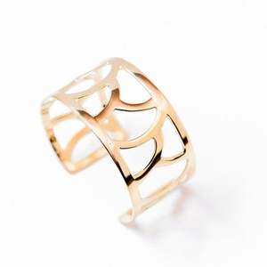 Myshape Bohemian Filigree Ring Women Stainless Steel Gold Color Finger Rings Vintage <b>Aesthetic</b> Jewelry Wedding Band Wholesale - Product Image 1