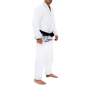 Uniformes de Jiu Jitsu ligeros personalizados de fábrica para hombres y mujeres Precio de logotipo bordado para adultos Ropa de artes marciales - Product Image 4