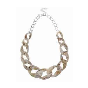 สร้อยคอจี้บาร์เรซินสไตล์มินิมอลเครื่องประดับเรซิ่นสร้อยคอมีเสน่ห์ดีไซน์ขี้เล่นและมีสีสัน - Product Image 1