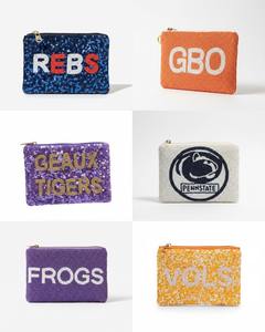 Monedero de Cuentas de Colores, Monedero Bordado con Cuentas, Monedero Pequeño Hecho a Mano, Portamonedas Étnico - Product Image 6