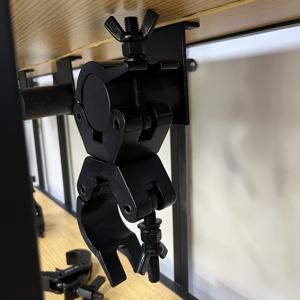 ZN17S30 + knob Tube48-52MM1.89-2.04inLoad100kg aluminium Stage Light Truss Display aksesori sistem Coupler pipa Truss Clamp Hook - Product Image 6