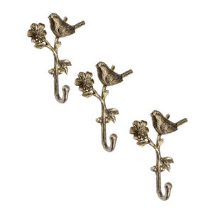 ตะขออะลูมิเนียมติดผนัง3ชิ้นลายนางฟ้าทันสมัยอเนกประสงค์เป็นมิตรกับสิ่งแวดล้อม - Product Image 3