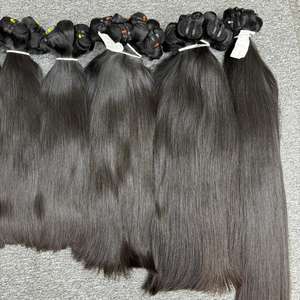 Cheveux lisses naturels de la meilleure qualité, 100% cheveux humains, cheveux bruts cambodgiens un donneur - Product Image 1