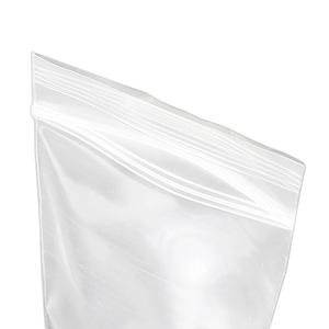 Food Grade Transparent PE Reclosable Zipper Bag Moisture Proof Self-Sealing Stand up Pouch Packaging <b>Clear</b> LDPE for Storage - Product Image 1