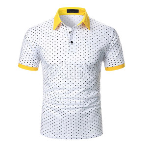 Camiseta Polo de sublimación suave y elegante para hombre con material ligero de manga corta ideal para trajes Casuales - Product Image 2