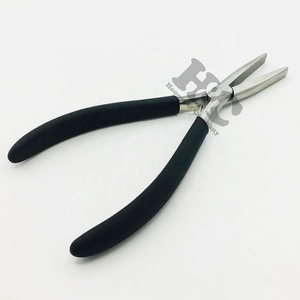 Alicates de Acero Inoxidable para Extensiones de Cabello, Herramienta para Abrir y Retirar Anillos Micro Nano, Herramienta para Peinar el Cabello - Product Image 4