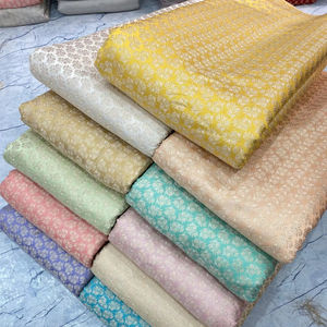 "High-Quality Jacquard Brocade Fabric for Furniture <b>Curtains</b> and Garments Elegant Designs Smooth Finish Available in Various - Product Image 1