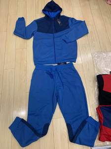 Conjunto Deportivo de Algodón Estampado de Invierno Unisex Informal, Ligero y Transpirable de Alta Calidad OEM, Sudadera con Capucha de Manga Larga para Correr - Product Image 3