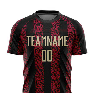 Uniforme de Fútbol Personalizado de Fábrica, Diseño Sublimado de Alta Calidad, Transpirable, 100% Poliéster, Logotipo del Equipo, Ropa de Fútbol Económica - Product Image 5