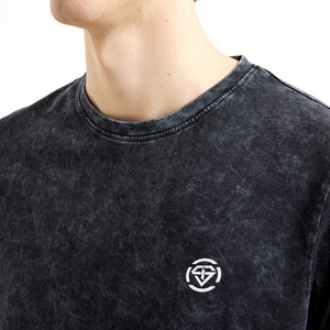 Camiseta de Manga Corta para Hombre, Talla Grande, 100% Algodón, 240 g/m², de Alta Calidad, Estilo Vintage, Transpirable, con Logotipo Personalizado - Product Image 3