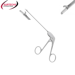 Juego de fórceps de punzón de artroscopia de Surtechs de ortopedia, cesta de nariz roma artroscópica, fórceps de punzón - Product Image 1