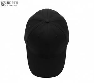 หมวกสแนปแบ็กผ้าฝ้ายทอลายทแยงสีแดง5แผงสำหรับผู้ชายและผู้หญิงปรับแต่งได้ - Product Image 6