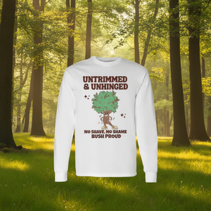 T-shirt a maniche lunghe Untrimmed Unhinged No Shave No Shame Bush Proud - Prodotto promozionale - Product Image 3