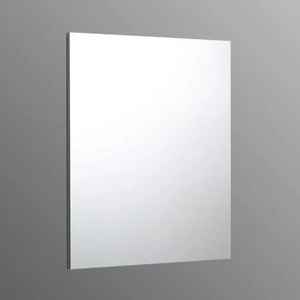 Reversible 60x70cm <b>Frameless</b> Rectangular Glass <b>Bathroom</b> <b>Mirror</b> Minimalist Design - Product Image 1