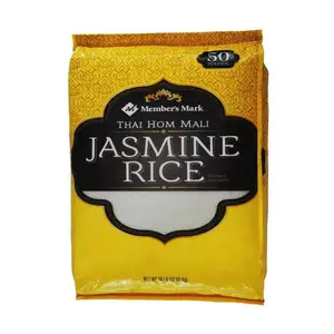 Высокопоставленный бренд THAI HOM MALI JASMINE RICE 50 фунтов/купить премиум члены бренда MARK JASMINE духи белый рис 25 фунтов в пакетах